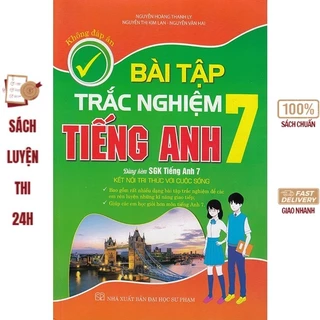 Sách - Bài tập trắc nghiệm Tiếng Anh 7 - Không đáp án (Kết nối tri thức với cuộc sống)