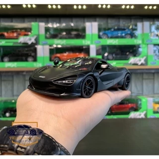 Mô hình siêu xe Mclaren 720s Tỉ lệ 1:32 của hãng JINLIFANG (đen+Tím) - Tiệm Nhà Jin