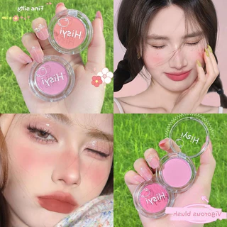 Ins Sweet Powder Blusher Creative Monochrome Eye Shadow Brightens Color Powder Blush Đồ trang điểm