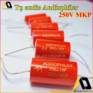 Tụ audio không phân cực AUDIOPHILER 1 ~ 47UF 250V MKP (tụ đỏ) tụ treble phân tần loa DIY from dientuad