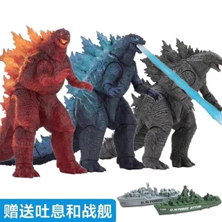 [Hàng có sẵn] Godzilla vs King Kong Hình Đồ chơi di động Vua quái vật NECA Red Lotus SHM Dinosaur Model 4 màu