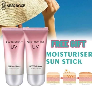 Kem Chống Nắng Miss Rose Spf50+ Uv Làm Trắng Da Bảo Vệ Dưỡng Ẩm Làm Đẹp Kem Chống Nắng