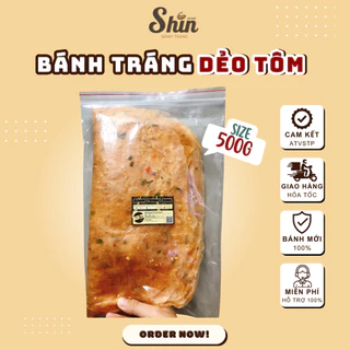 500g Bánh Tráng Phơi Sương Dẻo Cay Bánh Tráng Shin