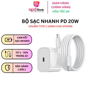 Bộ Sạc nhanh 20W ổn định chống cháy nổ, không nóng máy, bảo hành 12 tháng 1 đổi 1, 2Good