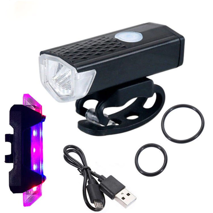 Đèn pha xe đạp USB - Đèn đi xe đạp 1000LM siêu sáng để đi đêm, đèn trước xe đạp chống nước