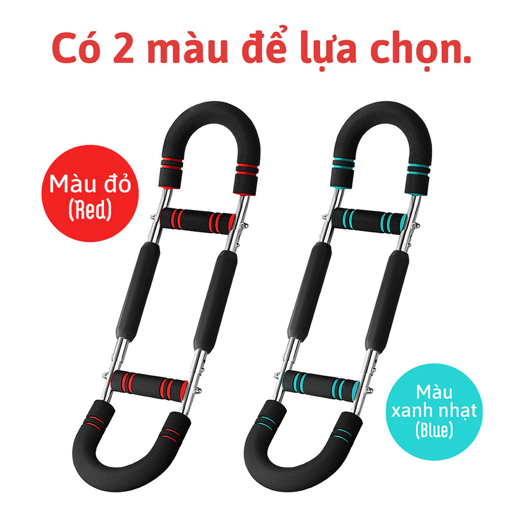 [MALL] - N  UA-1301 Kìm Chữ U kìm tập cổ tay đa năng, lực kéo 20kg  có lót êm tay