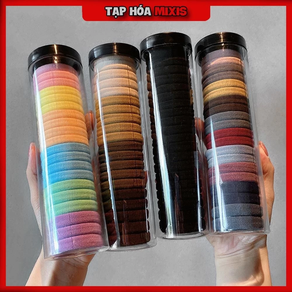 Dây Buộc Tóc Bản To Nhiều Màu, Chun buộc tóc Phụ Kiện Tóc Xinh Cho Nàng - GD193
