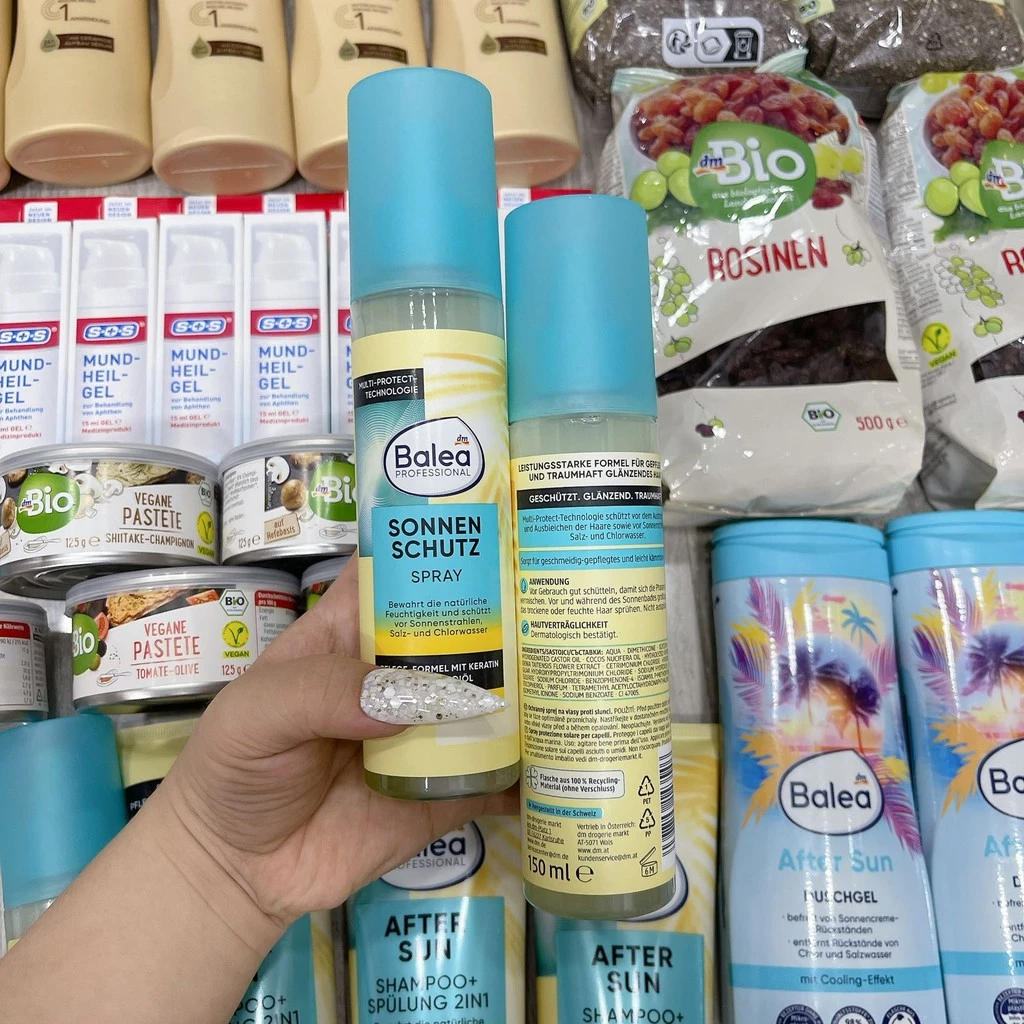 Xịt chống nắng cho tóc Balea PROFESSIONAL 150ml