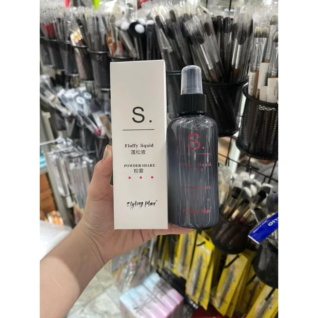Xịt Phồng Tóc S Fluffy Liquid dưỡng tóc tạo kiểu bồng bềnh 150ml