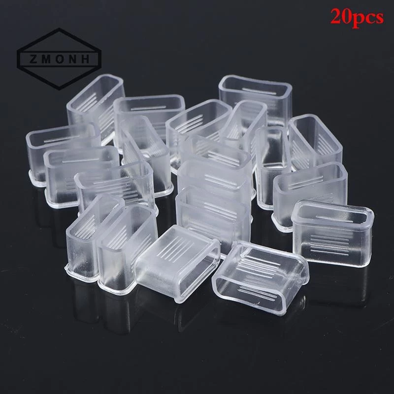 Zmonh 20 Chiếc Vỏ Còi Cao Su Bảo Vệ Miệng Phụ Kiện Còi Trắng Đệm * Mới