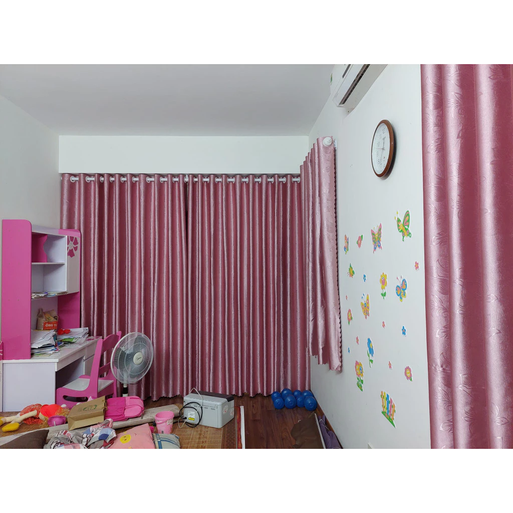 Rèm cửa cản nắng đã khoen lỗ sẵn - Làm mới không gian sống của bạn với phong cách hiện đại