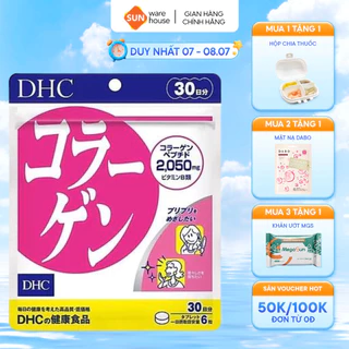 Viên Uống Đẹp Da DHC Collagen Bổ Sung Collagen Giúp Da Mịn Màng, Tràn Sức Sống 180 Viên