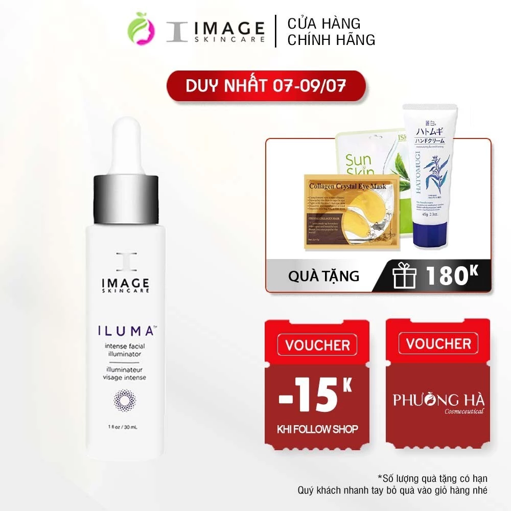 Serum xóa nám, trắng da Image Skincare Iluma Intense Facial Illuminator 30ml