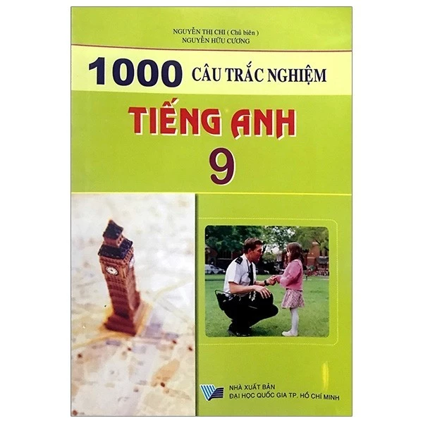 Sách - 1000 Câu Trắc Nghiệm Tiếng Anh 9