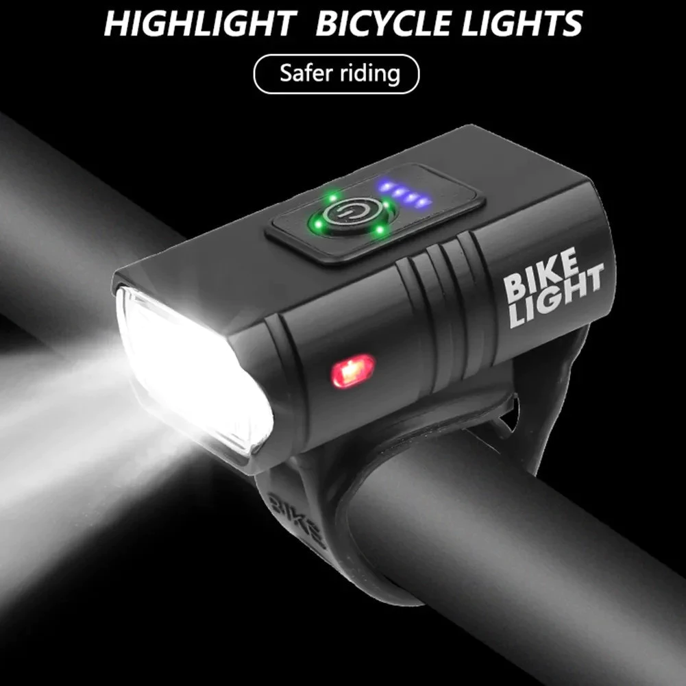 🔥🔥Đèn pha xe đạp LED chống nước T6 10W 1200LM 6 chế độ USB Sạc xe đạp MTB Đèn trước ngoài trời Đèn Flash