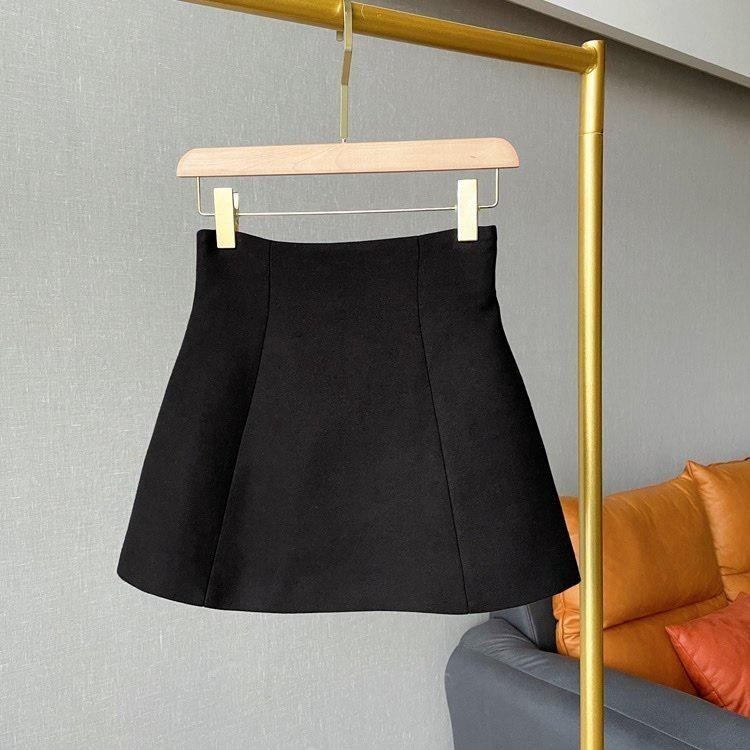 Chân Váy Chữ A Cạp Lưng Cao Chất Kaki Mềm Cao Cấp Co Giãn TA-88 Nữ Women