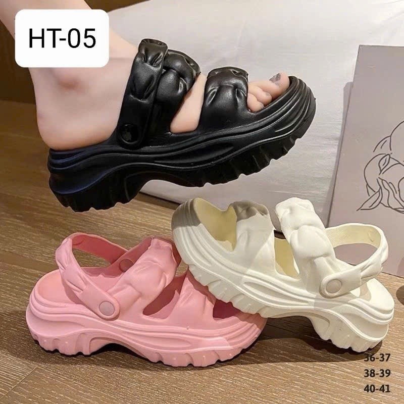 Dép sandal cho nữ thiết kế lượn sóng phong cách Hàn Quốc Size 36-41 . Hàng cao cấp xịn đẹp