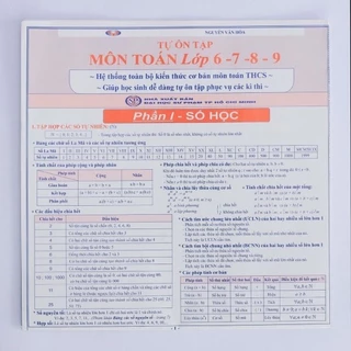 Sách - Ôn Tập Toán 6-7-8-9