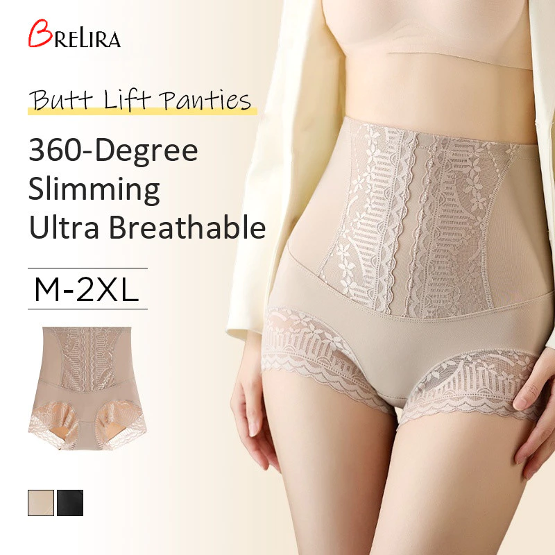Brelira Thon gọn eo Tummy Control Nâng hông Đồ lót mượt