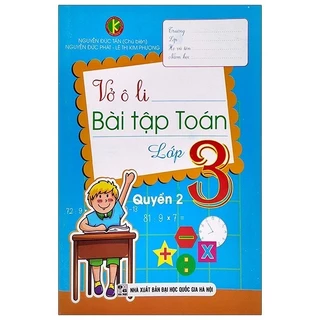 Sách Vở Ô Li Bài Tập Toán Lớp 3 - Quyển 2