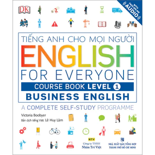 Sách - English For Everyone - Business English - Course Book 1 (CD)