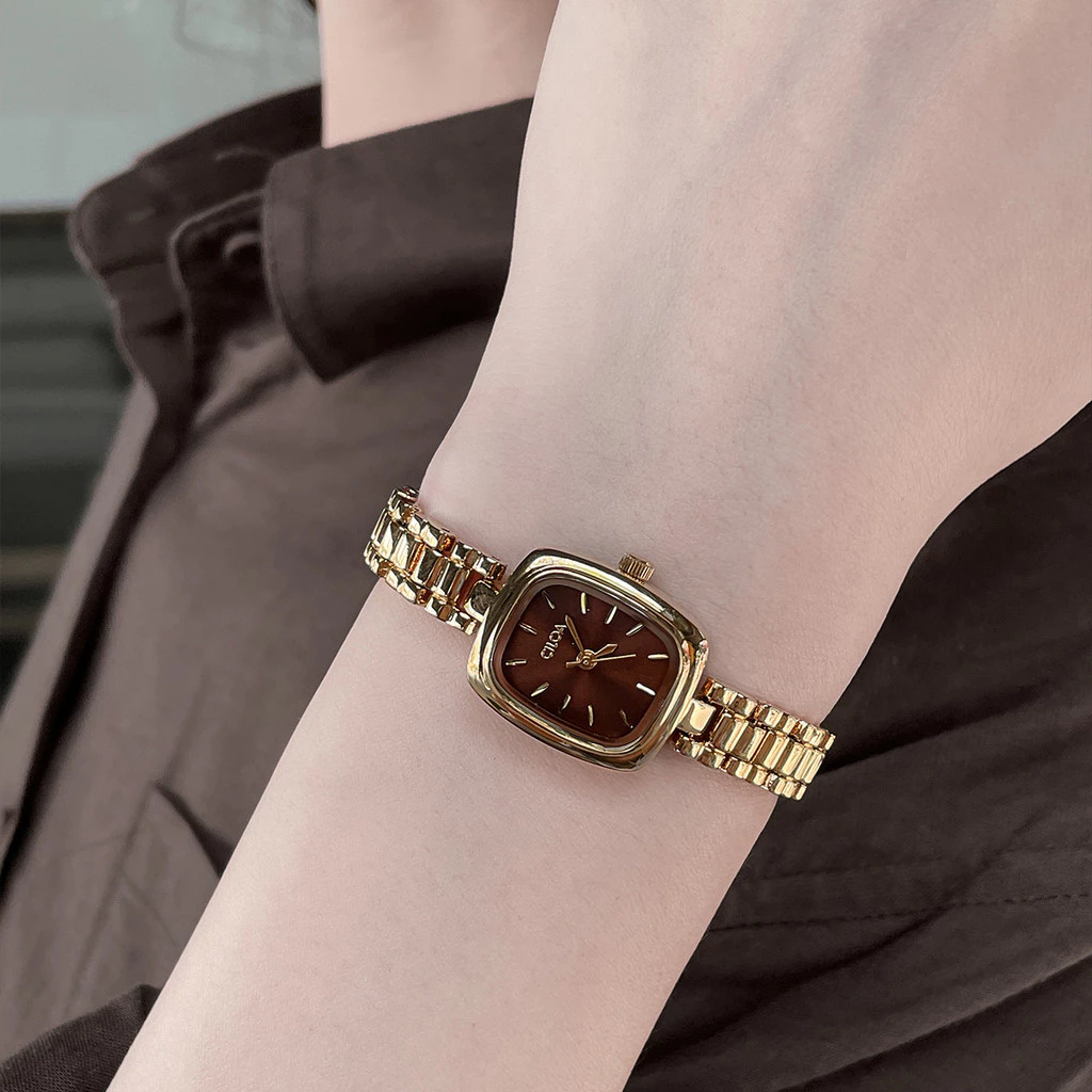 [ CILOA ] Đồng hồ chống nước cao cấp nhẹ sang trọng cổ điển đơn giản 617