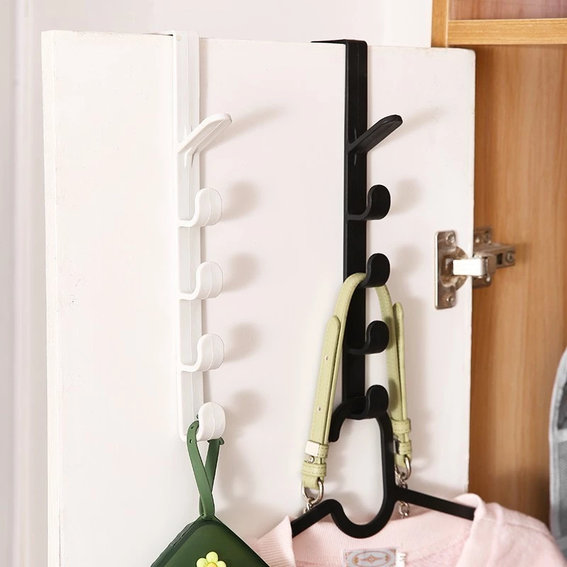 Móc Treo Đồ Sau Cửa Tủ 5 Chấu Móc Chất Liệu Nhựa Dùng Để Móc Đồ Cá Nhân Mũ Nón Giúp Tiết Kiệm Không Gian [ Hỏa Tốc HCM ]
