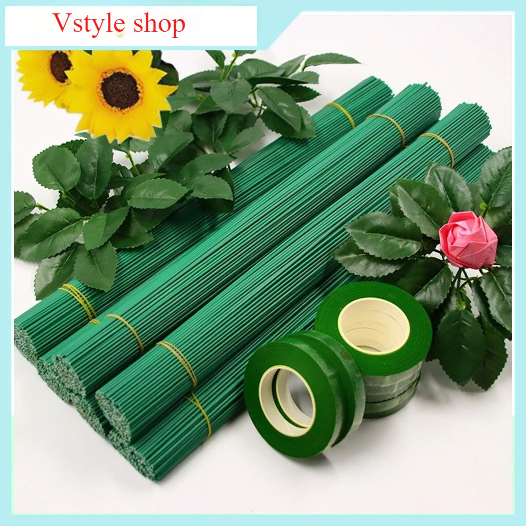 [HCM] 10 que kẽm bọc nhựa 30cm – Cành kẽm làm hoa, phụ kiện handmade