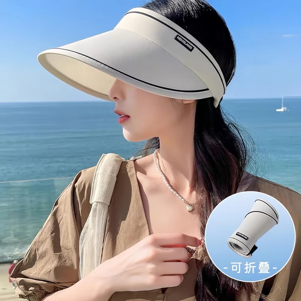 【Hwang】 Mũ Rộng Vành Thời Trang  - Nón Nam,Nữ Nửa Đầu Chống Nắng Chống UV Năng Động Trẻ Trung