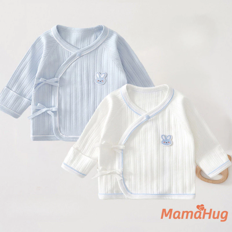Sơ Mi Nửa Lưng Bé Sơ Mi Cotton Quần Áo Sơ Sinh 0 3 Tháng Tuổi Trẻ Sơ Sinh Mặc Mềm Mại Một Lớp Vải Cho Bé Áo Lót Mỏng Cho Bé Bên Trong Trang Phục Sơ Sinh Kích Thước Nhỏ Bộ Đồ Ngủ Cho Bé Quần Áo Gia Đình