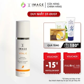 Sữa rửa mặt dưỡng ẩm và phục hồi da Image Skincare Vital C Hydrating Facial Cleanser 177ml