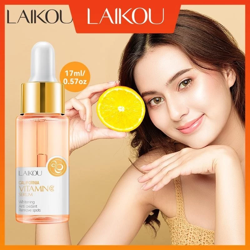 Laikou serum vitamin c Dưỡng Ẩm Làm Trắng Da Chống Lão Hóa 17ml