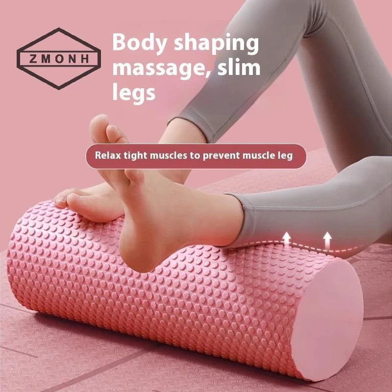 Con lăn yoga tròn EVA xốp cho Pilates và tập thể dục tăng cường bài tập tại nhà
