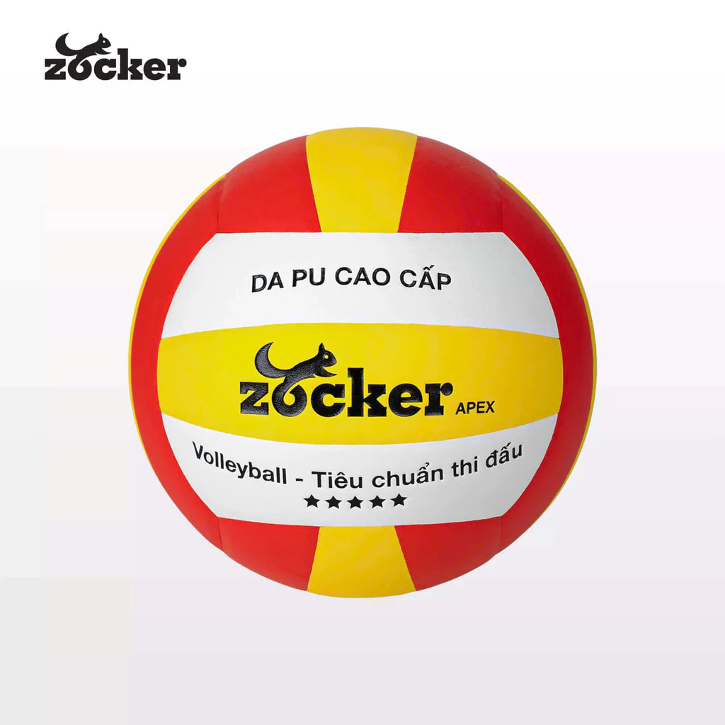 Quả Bóng Chuyền Da PU Zocker ZX01 – Bóng Chuyền Chuẩn Thi Đấu