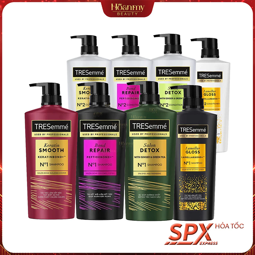 Dầu gội, dầu xả TRESemme Keratin Smooth 640g, 850g