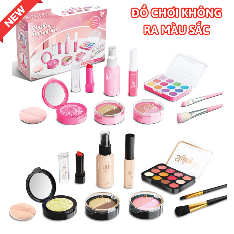 Bộ Đồ Chơi Mô Phỏng Trang Điểm Hiện Đại Chicbabe Make Up Giả Không Có Màu Đồ Chơi Sáng Tạo Cho Bé