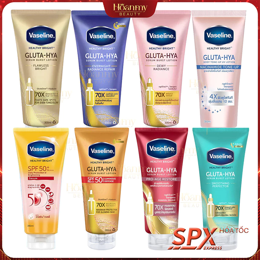 Dưỡng thể Vaseline chống nắng 50x 300 ML
