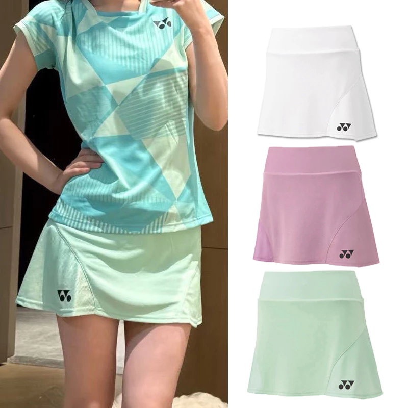 Váy thi đấu YY 2025 Pro dành cho nữ, thiết kế ngắn, chống trượt - Size S đến 3XL