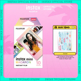 Phim Chụp Ảnh Lấy Liền Instax Mini - Viền Màu Hộp 10 Tấm