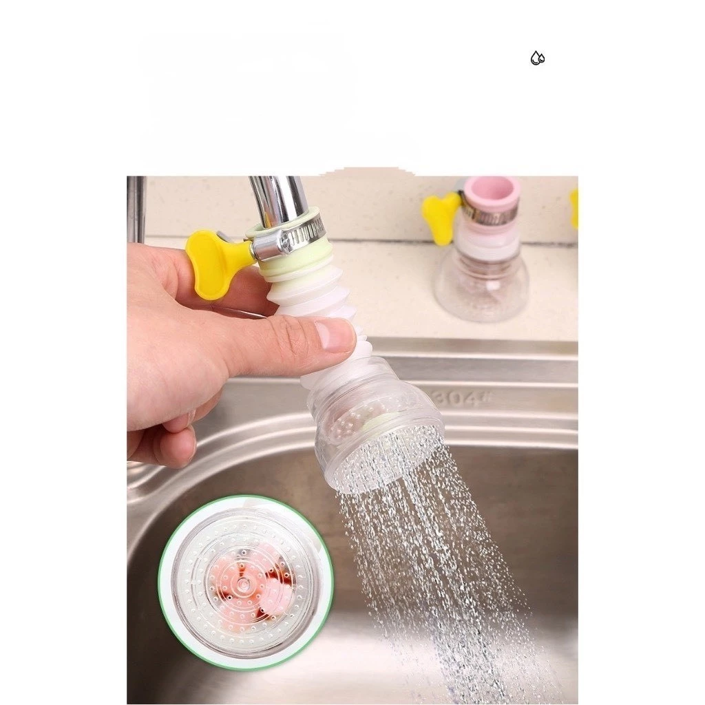Đầu vòi nước - bộ đầu lọc nước tăng áp từ vòi xoay 360 độ