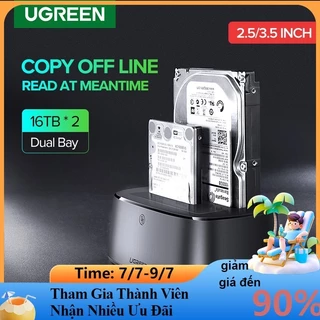 Đế Chuyển Đổi Ổ Cứng UGREEN HDD SATA Sang USB 3.0 Cho 2.5 3.5 SSD