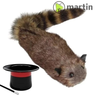 Martin1 Rocky Raccoon Magic, Đạo cụ ảo thuật gia Lò xo chạy bằng năng lượng sống động giống như thật, Đồ chơi ma thuật Đồ chơi ma thuật Đồ chơi vui nhộn Cắn tay Thủ thuật tinh thần Gấu trúc Trò ảo thuật giáo dục