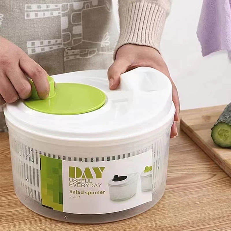 Rổ quay rau, dụng cụ quay ráo rau Nội Dung 1