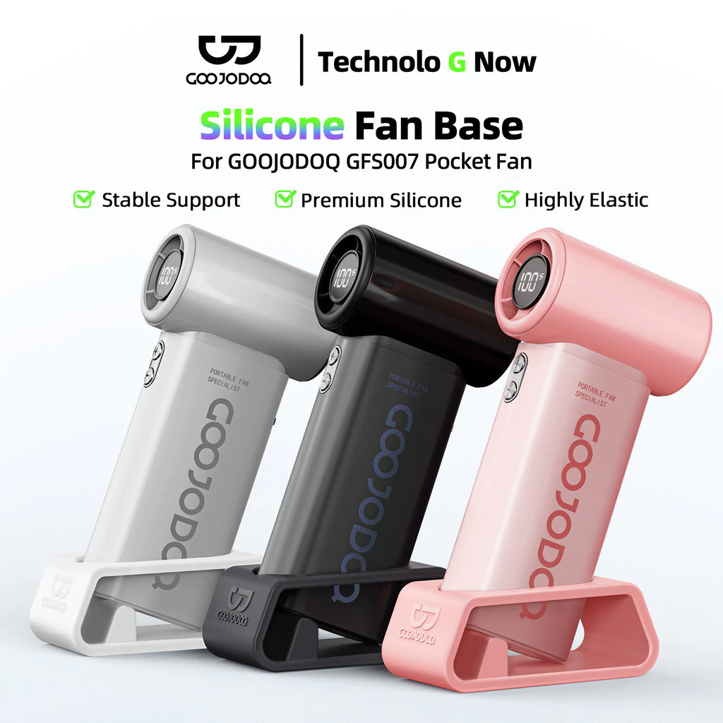 GOOJODOQ GFS007 Giá đỡ quạt tốc độ cao Chất liệu silicon cao cấp