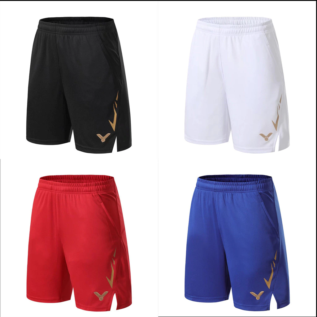 Quần short cầu lông chiến thắng mới dành cho nam và nữ Quần short thể thao khô nhanh và thoáng khí 9609