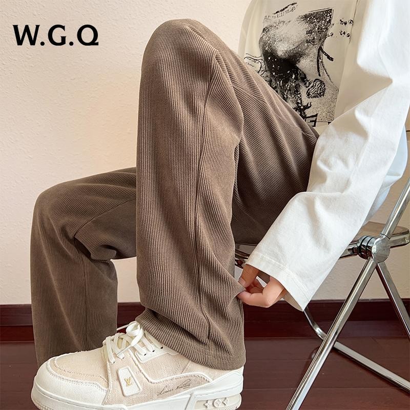 [W.G.Q] Quần ống đứng mềm mại mẫu mới cho nam