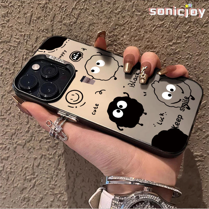Ốp Lưng iPhone Puppy IMD Cứng Nhám, Siêu Chống Sốc, Bảo Vệ Camera - iP 6/6s/7/8/Plus/X/XS/XR/11/12/13/14/15/Pro/Max-SY