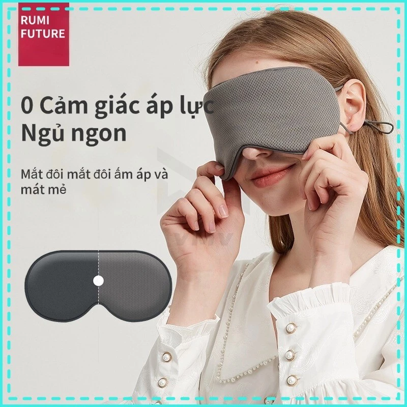 ✨ vMv ✨ Bịt Mắt Ngủ Miếng Che Mắt Che Mắt Ngủ Cao Cấp Mặt Nạ Ngủ Bịt Mắt Ngủ Có Gel Đồ Bịt Mắt Bịt Mắt Ngủ 3D
