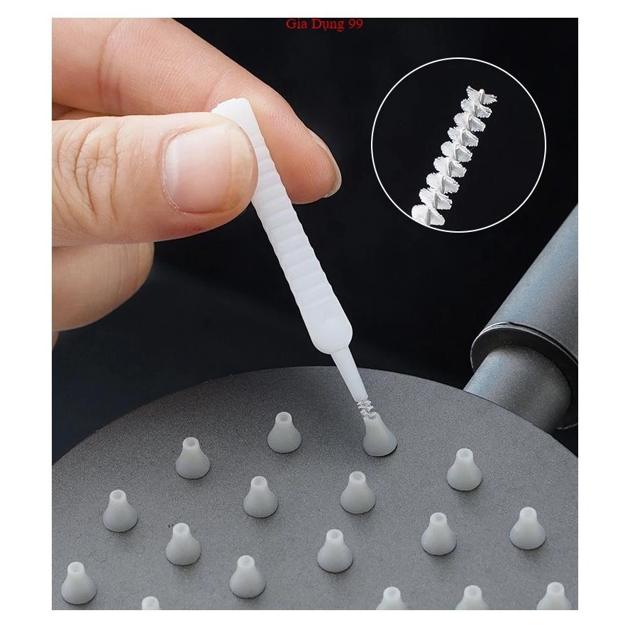 Set 10 bàn chải vệ sinh tai nghe, vòi hoa sen, bộ 10 cây cọ mini chuyên vệ sinh các khe hẹp trên điện thoại, vòi nước