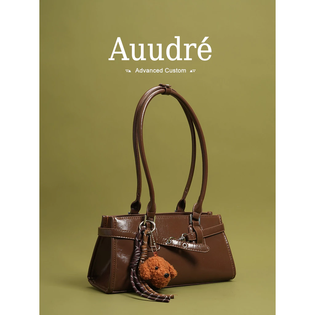 Auudre Retro Dung Tích Lớn Một Vai Nách Túi Nữ Đi Lại Bagu